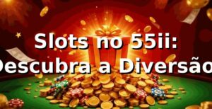 Slots no 55ii: Descubra a Diversão! 🍀